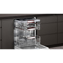 Grade B Neff N70 14 Place Settings Integrated Dishwasher, Zeolith dry, chef 70.c, Flex baskets, Vario Hinge, Eco silence drive, smart WIFI, silver, A rated