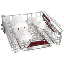 Grade A Neff N70 14 Place Settings Integrated Dishwasher, Zeolith dry, chef 70.c, Flex baskets, Vario Hinge, Eco silence drive, smart WIFI, silver, A rated