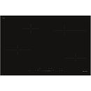 Grade A Smeg SE484EMTD 77cm Ultra Low Profile 5 Zone Ceramic Hob