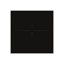 Grade A Smeg SE484EMTD 77cm Ultra Low Profile 5 Zone Ceramic Hob