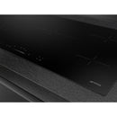 Grade A Smeg SE495ETD 90cm 5 Zone Ceramic Hob Black