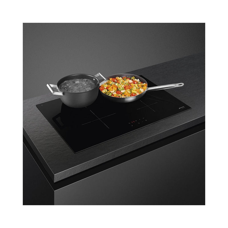 Grade B Smeg SI2741DUK 75cm Plug and Play Induction Hob Black