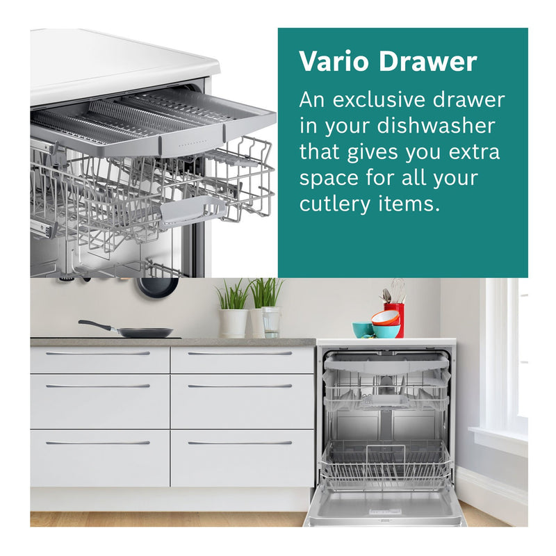 Grade A Bosch Series 6 SMD6YCX01G 14 Place Fully Integrated Dishwasher