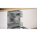 GRADE A1 - Bosch Series 4 Integrated Dishwasher - Smart C-rated Silver control panel