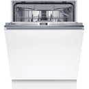 GRADE A1 - Bosch Series 4 Integrated Dishwasher - Smart C-rated Silver control panel