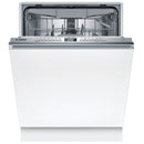 GRADE A1 - Bosch Series 4 Integrated Dishwasher - Smart C-rated Silver control panel