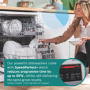 Grade A Bosch Series 4 13 Place Settings Freestanding Dishwasher, smart WIFI, extradry, vario flex baskets, silence plus, white, B rated