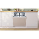 Grade B Bosch Series 4 13 Place Settings Fully Integrated Dishwasher, efficient dry, vario flex, info light, active water, eco silence, silver control panel, C rated
