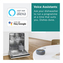 Grade B Bosch Series 4 13 Place Settings Fully Integrated Dishwasher, efficient dry, vario flex, info light, active water, eco silence, silver control panel, C rated