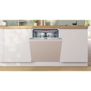 GRADE A2 - Bosch Series 4 Integrated Dishwasher - Smart Wi-Fi, C-Rated, Silver control panel
