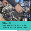 GRADE A2 - Siemens iQ500 Integrated Dishwasher - Smart Wi-Fi, A-Rated, Black control panel