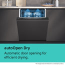 GRADE A2 - Siemens iQ500 Integrated Dishwasher - Smart Wi-Fi, A-Rated, Black control panel