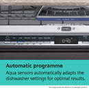 GRADE A2 - Siemens iQ500 Integrated Dishwasher - Smart Wi-Fi, A-Rated, Black control panel
