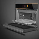 Smeg Built-In Combi Microwave Oven 45cm SO4606WM2PNR