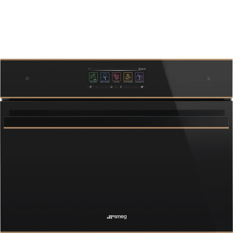 Smeg Built-In Combi Microwave Oven 45cm SO4606WM2PNR