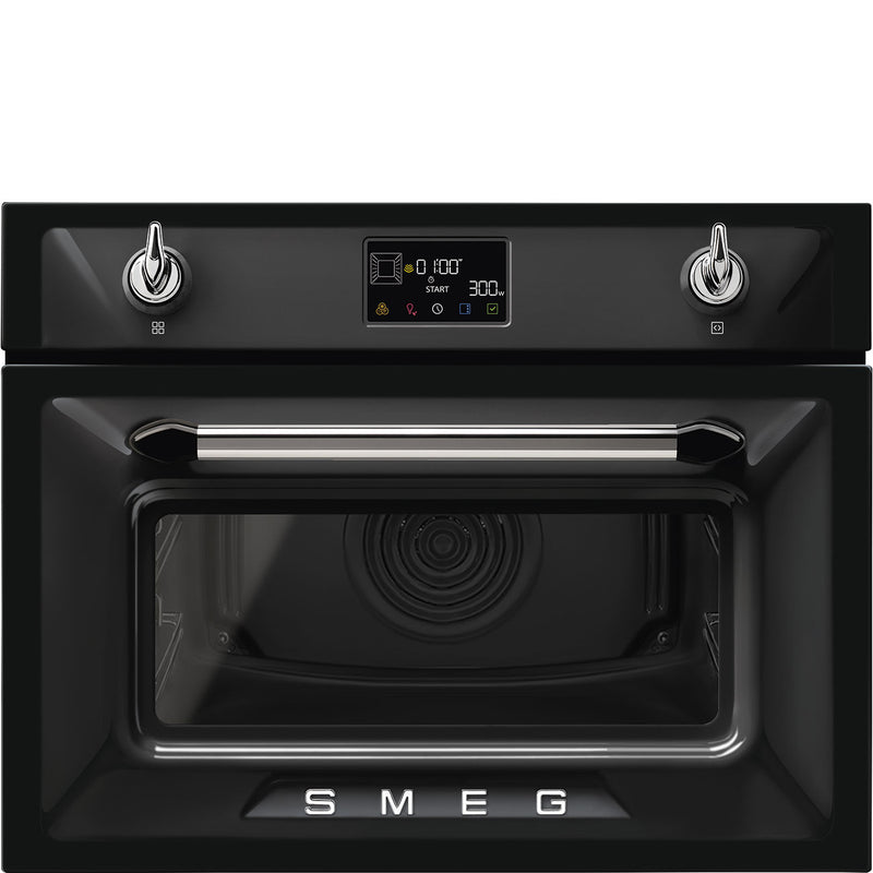 Smeg Built-In Combi Microwave Oven 45cm SO4902M1N