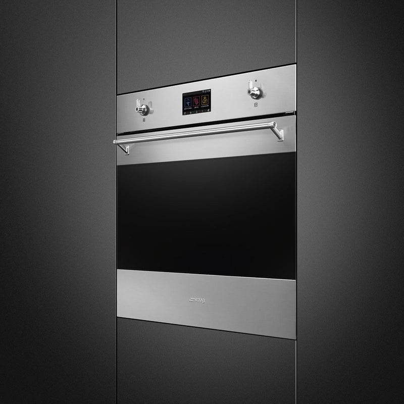 Smeg Built-In Steam Oven with Microwave Function 60x60cm SO6303APX