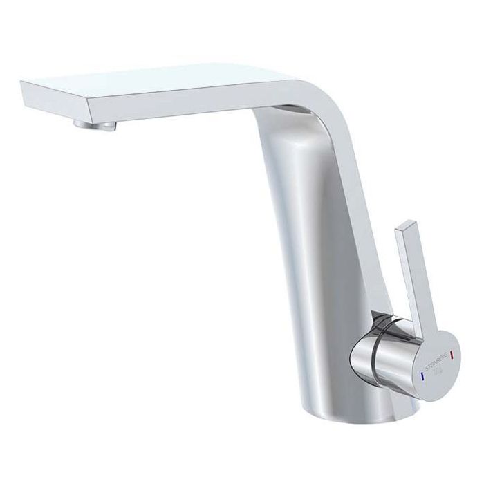 Steinberg washbasin single lever mixer without waste set, Chrome