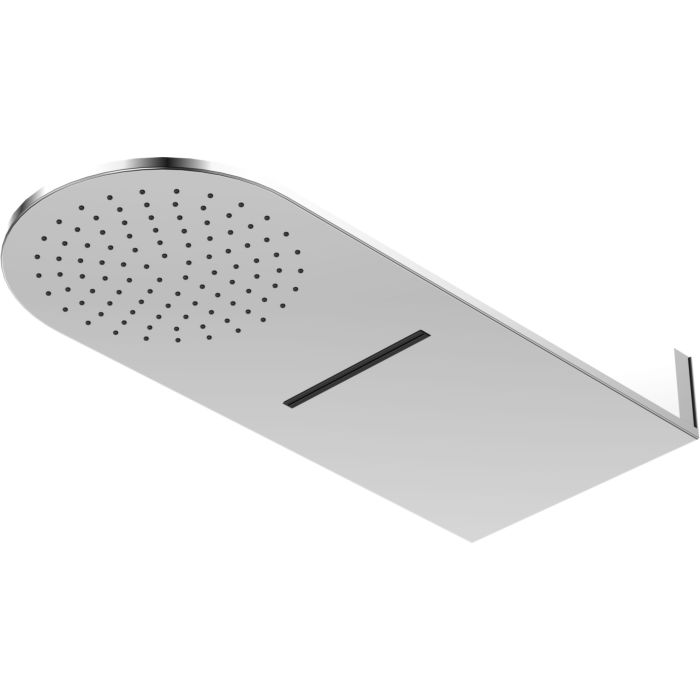 Steinberg Wall Rain shower head, direct wall connection, Easy-Clean, surge function, 600x250mm