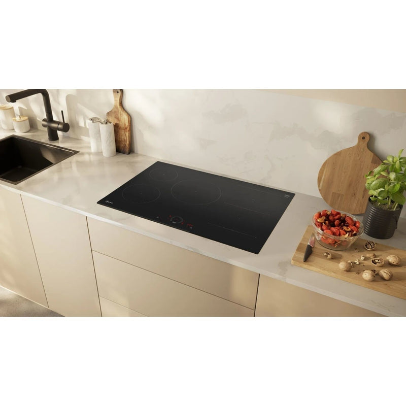 Grade A Neff N70 T58FHW1L0 80cm 5 Zone Induction Hob Black