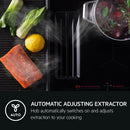 Grade A AEG 6000 Induction ExtractorHob ComboHob 70cm