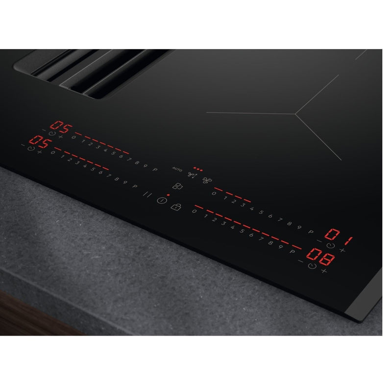 GRADE A1 - AEG 6000 Series 81cm 4 Zone Venting Induction Hob