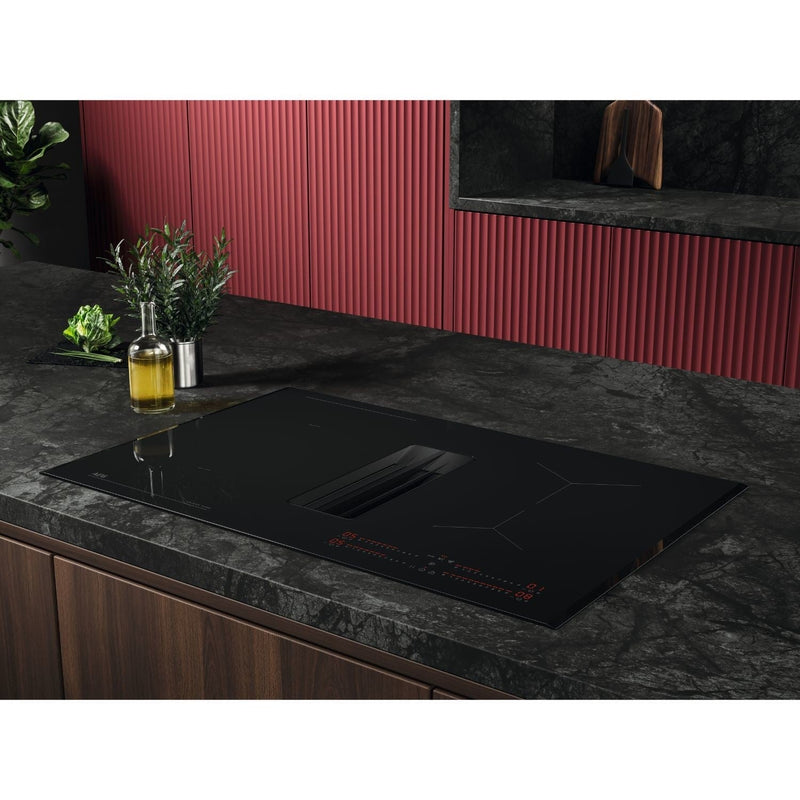 GRADE A1 - AEG 6000 Series 81cm 4 Zone Venting Induction Hob