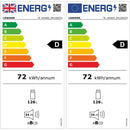 Grade A Liebherr Pure 126 Litre Freestanding Undercounter Fridge - White