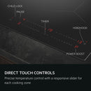 GRADE A1 - AEG 5000 Series 80cm 4 Zone Induction Hob