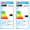 Grade B Neff N50 U1ACE2AN3B 60cm Double Built-in Electric Oven