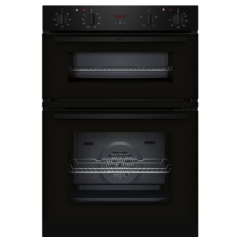 Grade A Neff N30 U1DCC0AK3B Electric Built-In Double Oven - Black