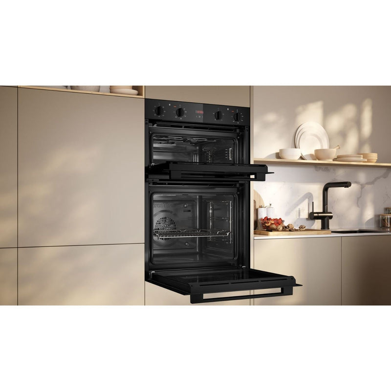 Grade A Neff N30 U1DCC0AK3B Electric Built-In Double Oven - Black