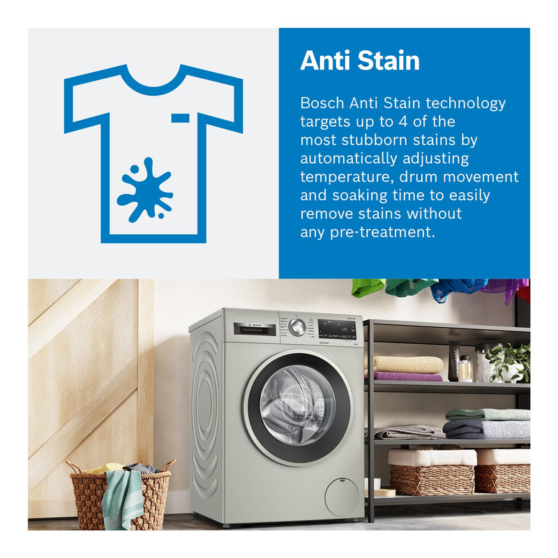 Grade B Bosch Series 6 WGG254Z0GB Freestanding 10KG 1400 Spin Washing Machine White