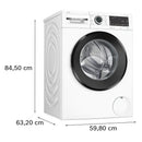 Grade A Bosch Series 6 10kg 1400rpm Washing Machine - White