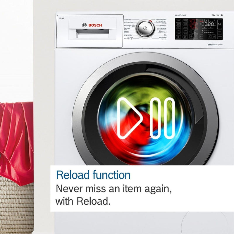 GRADE A1 - Bosch Series 6 10kg 1400rpm Washing Machine - White