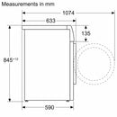 Grade A Bosch Series 6 10kg 1400rpm Washing Machine - Graphite