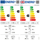 Grade A Bosch WNA134U8GB Freestanding 8/5KG 1400 Spin Washer Dryer White