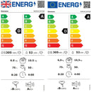 Grade B Siemens iQ700 iDos WN54C2ATGB Freestanding 10.5/6KG 1400 Spin Washer Dryer White