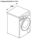 Grade A Bosch WNA134U8GB Freestanding 8/5KG 1400 Spin Washer Dryer White