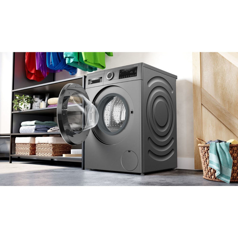 Grade B Bosch Series 6 WNG254R1GB Freestanding 10.5/6KG 1400 Spin Washer Dryer Graphite