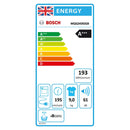 Grade B Bosch Series 6 9kg Heat Pump Tumble Dryer - Graphite