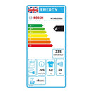 Grade A Bosch Series 4 8kg Heat Pump Tumble Dryer - White