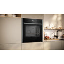 Grade B Neff N70 Slide & Hide B54CR31G0B 71L Electric Oven – Graphite Grey