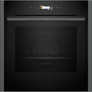 Grade B Neff N70 Slide & Hide B54CR31G0B 71L Electric Oven – Graphite Grey