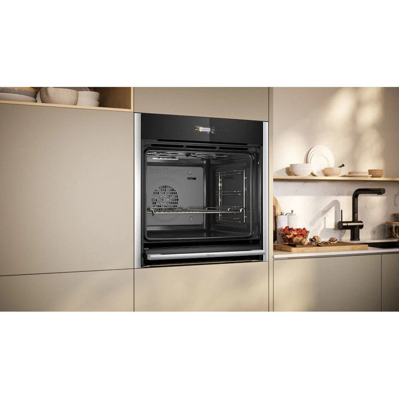 Grade B Neff N70 Slide & Hide B54CR31N0B 71L Electric Oven – Stainless Steel