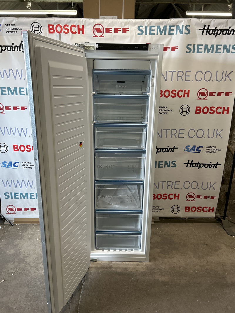 Grade A Bosch Series 6 GIN81AEF0G No Frost Built-In Freezer
