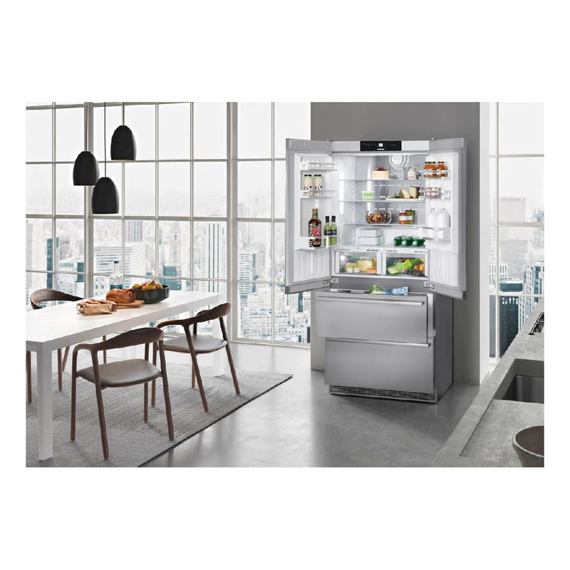 Liebherr - CBNes 6256 PremiumPlus BioFresh NoFrost Fridge-Freezer With Biofresh And Nofrost