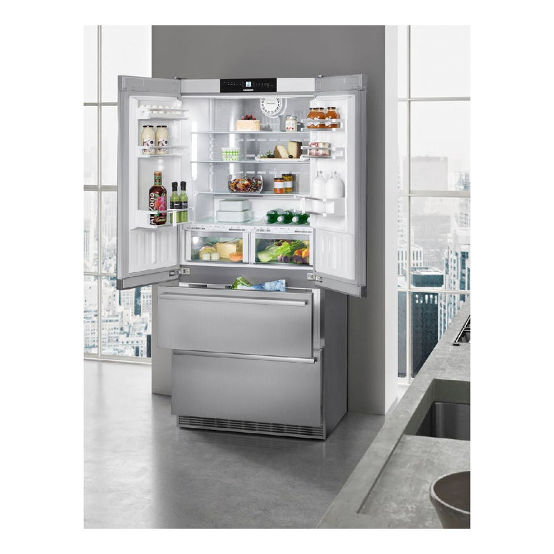 Liebherr - CBNes 6256 PremiumPlus BioFresh NoFrost Fridge-Freezer With Biofresh And Nofrost