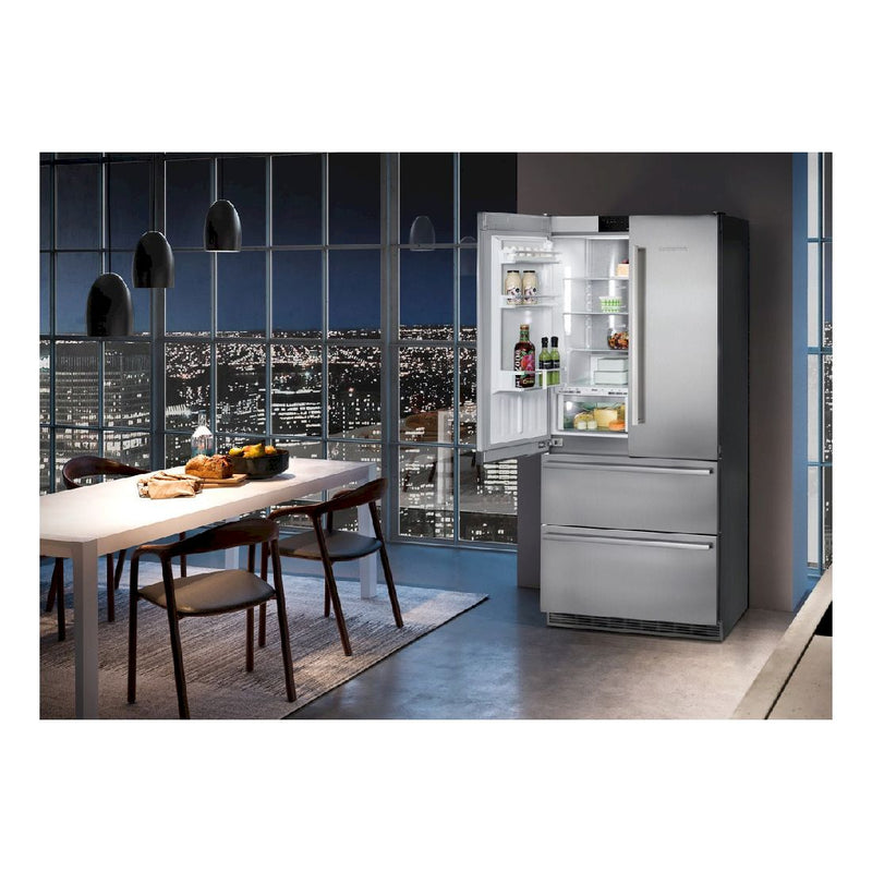 Liebherr - CBNes 6256 PremiumPlus BioFresh NoFrost Fridge-Freezer With Biofresh And Nofrost