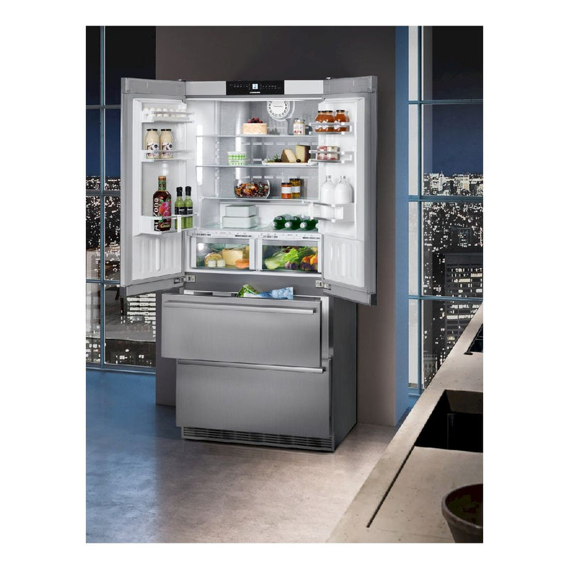 Liebherr - CBNes 6256 PremiumPlus BioFresh NoFrost Fridge-Freezer With Biofresh And Nofrost